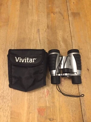 Vivitar 4x30 Compact Binoculars with Soft Case  - Image 1 of 4