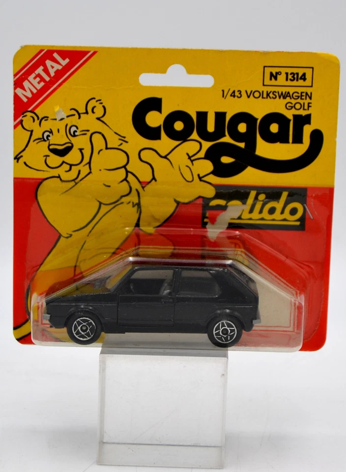 DIE CAST " VOLKSWAGEN GOLF " SOLIDO COUGAR SCALA 1/43 (N.1314) - Immagine 1 di 1