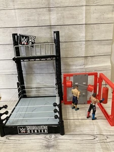 WWE Mattel Wrekkin' Performance Center Playset Wrestling Ring W/ Toy Accessories - Picture 1 of 7