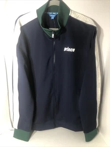 Prince Pickleball Herren Warm-Up Jacke mit Reißverschluss vorne - dunkelblau Größe XL - Bild 1 von 7
