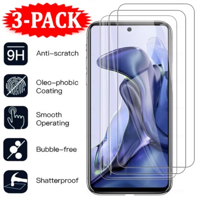 For Xiaomi Mi 14T 13T 12T 11T 10T Pro 12 11 Lite Tempered Glass Screen Protector - Image 1 of 4
