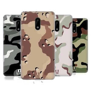 HEAD CASE DESIGNS MILITARY CAMO SOFT GEL CASE FOR NOKIA PHONES 1 - Picture 1 of 11