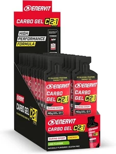 Enervit Carbo Gel C2:1 PRO Energetici con Maltodestrine Box 24 Pack da 60ml - Foto 1 di 15