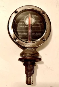 Vintage Old Boyce Motometer Universal Radiator Temperature Gauge - Picture 1 of 9