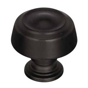 Perilla de gabinete Amerock BP53700BBR Kane negro bronce 1-3/16" diámetro - Imagen 1 de 6