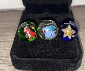 Pokemon Marmor Charmeleon #05 & Nidoran & Staryu #120 3 Stück - Bild 1 von 7