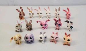 Littlest Pet Shop coniglietto coniglio lotto di 16 coniglietti coniglietti Hasbro LPS - Foto 1 di 9