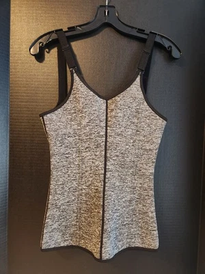 Top de neopreno para mujer pequeño ejercicio sauna traje de baño ropa moldeadora Foto 1 de 4