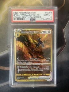 Origin Forma Dialga VSTAR (Segreto) GG68/GG70 Corona Zenith: Galarian PSA 10 - Foto 1 di 2