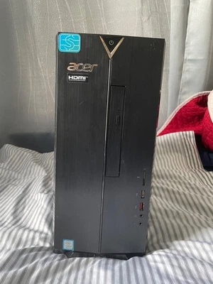 Acer Aspire TC-885-UA91 Desktop, 9th Gen Intel Core i3-9100, 8GB DDR4, 512GB SSD - Image 1 of 4