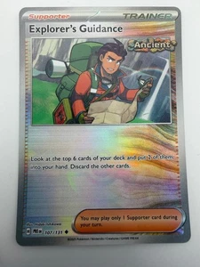 Carta Pokemon TCG Evoluzioni Prismatiche 107/131 Guida Esploratori Poke Ball Halo - Foto 1 di 1
