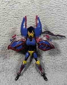 1998 Transformers Beast Wars Transmetals Blackarachnia Tranforming Spider Figure - Picture 1 of 7