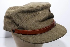 1952 Buffalo Cap Co. Canada Militär Mütze Kappe Gr. 7 1/4 Schirmmütze Winter Wollmütze - Bild 1 von 5