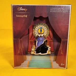 Loungefly Disney Evil Queen Throne Layered Glitter Limited Edition 3" Pin NEU - Bild 1 von 11