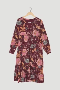 Hess Natur Kleid Baumwolle Gr. 38 Rot Damen - Bild 1 von 6