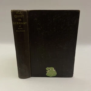 Libro de tapa dura All Quiet in Germany de Karl Billinger 1935 - Campos de concentración - Imagen 1 de 24