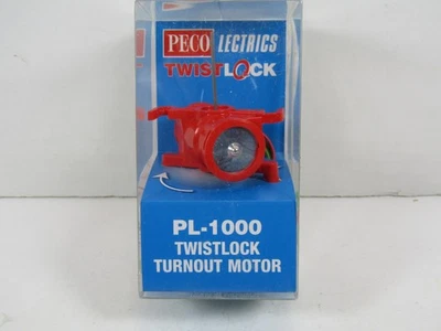 PECO PL-1000 - TWISTLOCK TURNOUT/POINT MOTOR - NEW IN PACK - OO SCALE