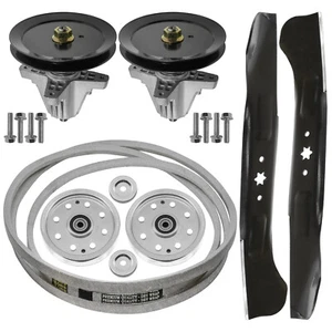 46" Deck Spindles Blade Belt Pulley Kit for Cub Cadet LTX1046 LTX1046M LTX1046VT - Picture 1 of 7