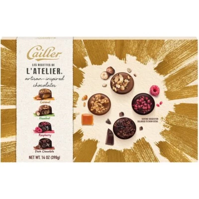 Cailler L'Atelier Artisan Inspired Chocolates, Variety Pack (32 Count) - Image 1 of 2