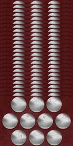 Türkei, Planeten, Sonnensystem 25 (x) 10 Münzen Set, UNC 1 Kurus 2022 2023 Comm. - Bild 1 von 6