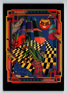 Artist advertisement exhibit - Shari Pierce- 1994 Columbia MD USA postcard - Picture 1 of 2