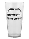 Metallica Drinking Glass Hardwired To Self Destruct