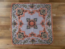 ETRO Milano paisley motif silk bandana foulard scarf authentic