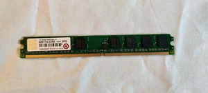 1GB Transcend 1G 1Rx8 DDR2 667 U RAM Memory Low Profile *Quantity Discount* - Picture 1 of 2
