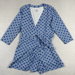 Southern Tide Romper Womens XL Blue White Moira Skort Marina Performance Preppy - Picture 1 of 11