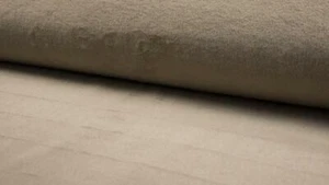 De Lujo Felpa Corta Súper Suave Piel Sintética Tejido Arena - Imagen 1 de 1