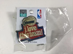 NBA Los Angeles LA Clippers i love this team! pin Basketball Grand Slam Sealed - Picture 1 of 4