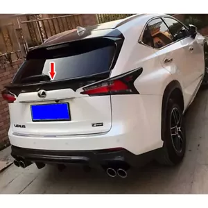 Unpainted Rear Middle Trunk Spoiler FIT FOR Lexus NX 300 NX 300h 5DR 2015 - Picture 1 of 6