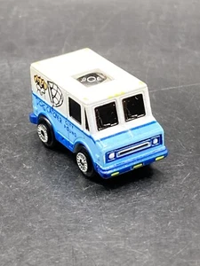 Micro Machines Galoob Delivery Van Dog Catcher Private Eyes Snap Backs Toy Truck - Picture 1 of 7