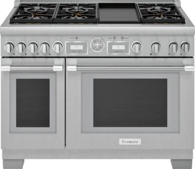 Thermador 48" SS Home Connect Pro-Style Pro Grand Dual Fuel Range PRD486WDGU Foto 1 de 4