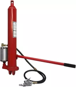 8 Ton Long Ram Air Hydraulic Jack Steel Engine Hoist Lift Auto Shop Cherry Crane - Foto 1 di 4