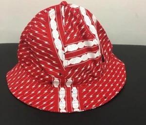 Crooks & Castles 100% AUTHENTIC RED Moon Bucket pattern Hat Rare - Picture 1 of 3