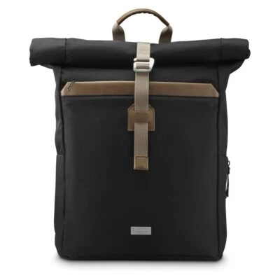 Hama Laptop-Rucksack Silvan schwarz - stylisch und umweltbewusst - Bild 1 von 4