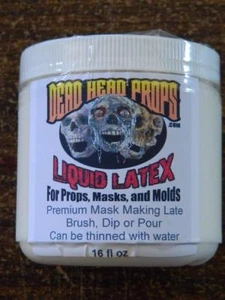 1 PINT (16 OZ) LIQUID LATEX FOR HALLOWEEN PROPS, MASKS OR MOLDS - Picture 1 of 1