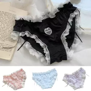 Mutandine Carine Pizzo Ragazze Lolita Knickers Slip Intima Intima - Foto 1 di 16