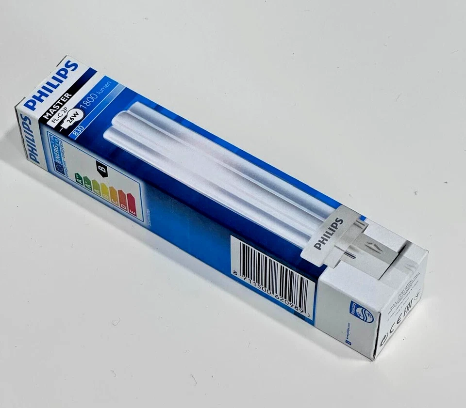 1x Philips Master Pl-c 2p 26w 830 Piedistallo G24d-3 26 Watt