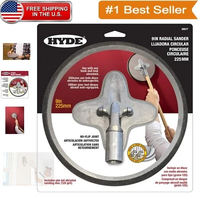 Lixadeira radial elétrica leve com dobradiça pivotante - 9" acabamento de precisão - Imagem 1 de 4