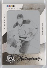 2010-11 The Cup Masterpieces Printing Plate Black Framed 1/1 Ilya Kovalchuk 7ez