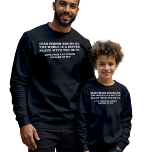 Mens Kids Inspirational Message Mental Health Awareness Sweatshirt Jumper #MHA - Picture 1 of 29