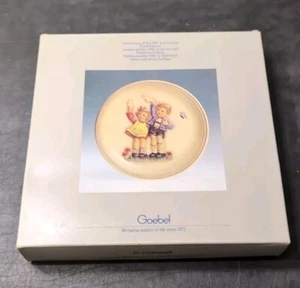 Vintage GOEBEL Hummel Anniversary Plate 1985 Third Edition FAREWELL Germany - Bild 1 von 5