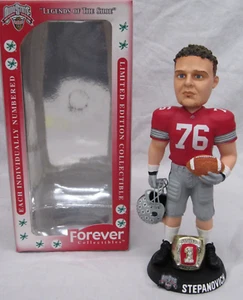 Ohio State OSU Alex Stepanovich Legends of Shoe Red Bobblehead w/ Ring /2003 MIB - Picture 1 of 6
