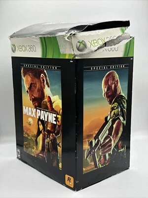Max Payne 3 -- Edición Especial Coleccionista (Xbox 360) Caja Áspera Ver Fotos Foto 1 de 4