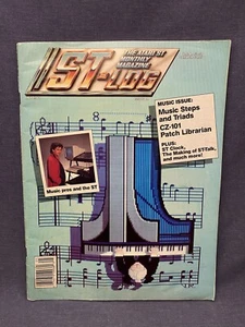 May 1987 ST-LOG Atari ST Monthly Magazine CZ-101 MIDI Music Napoleon Vintage - Imagen 1 de 7