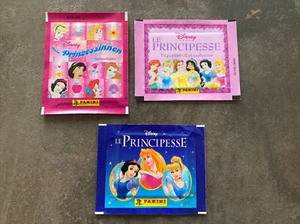 LOTTO 3 BUSTINE NUOVE DIVERSE FIGURINE PRINCIPESSE DISNEY PANINI - Foto 1 di 2