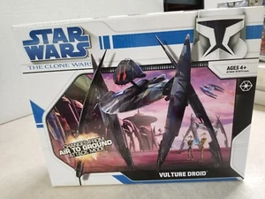 Star Wars The Clone Wars Vulture Droid Red Box Brand New Hasbro 2009 - Picture 1 of 3