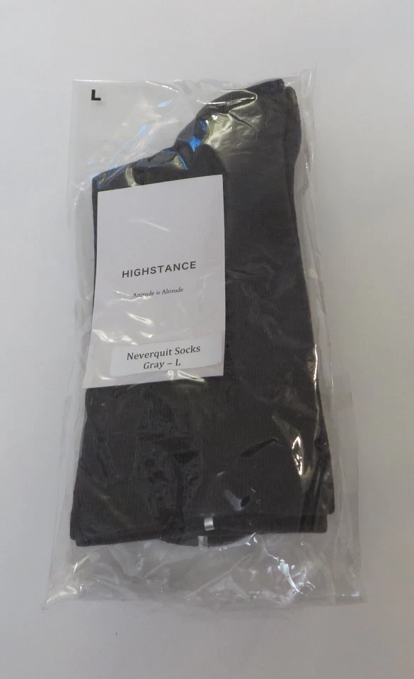 Calcetines Highstance Attitude is Altitude Neverquit Crew Hombre Calcetín Grande Foto 1 de 1